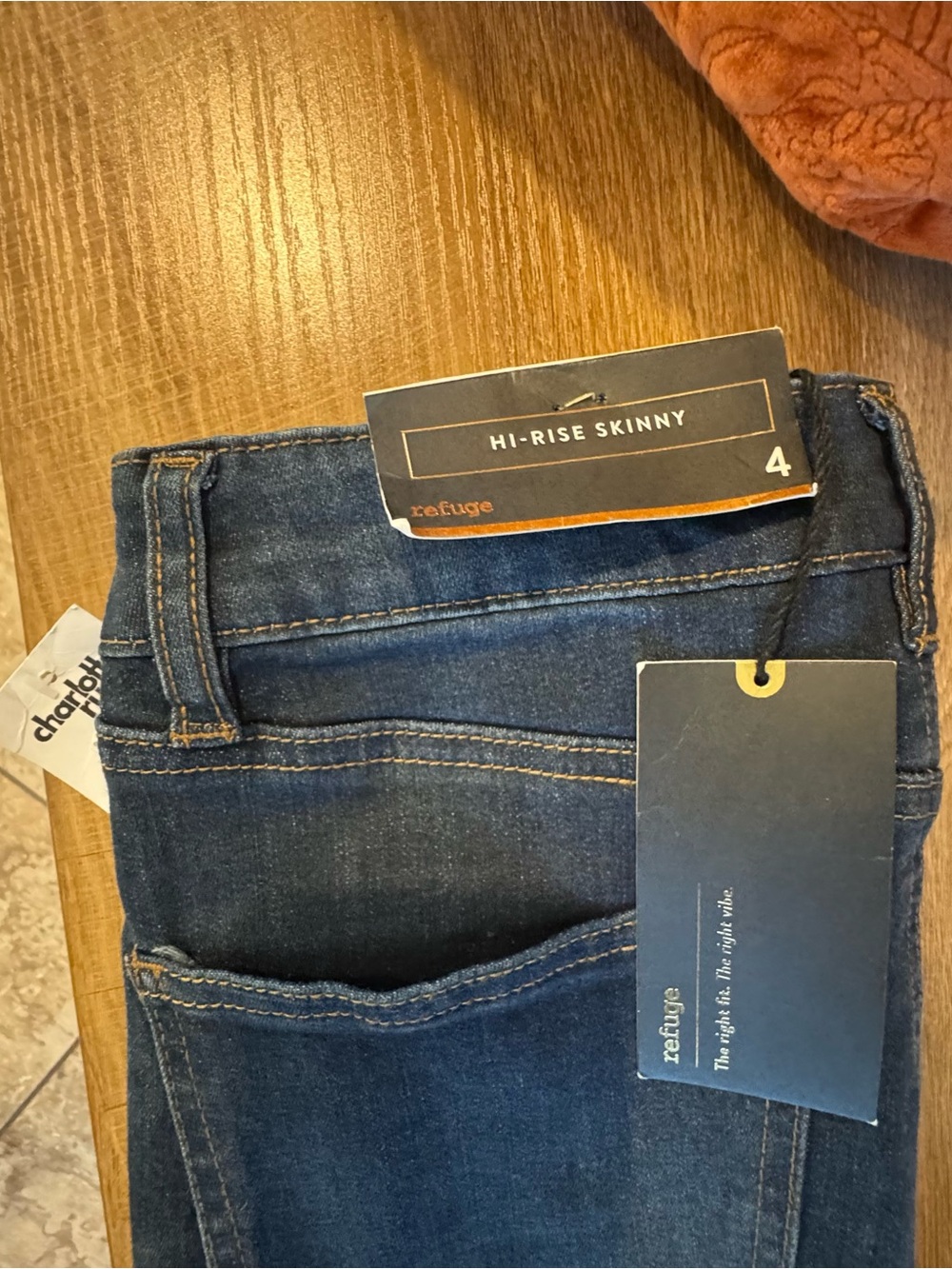 Vintage (OG Material) NWT Charlotte Russe Women’s Hi-Rise Skinny Jeans